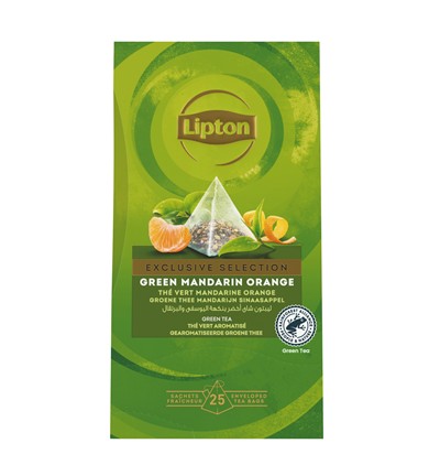 Lipton Exclusive Groen Mandarijn-Sinaasappel 25st